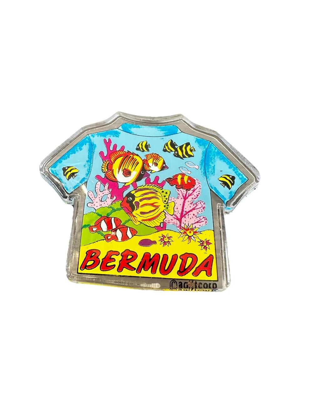 Bermuda Colorful Souvenir Fridge Magnet VGC